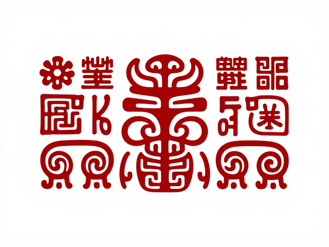 图腾符号背后的文化隐喻与视觉逻辑