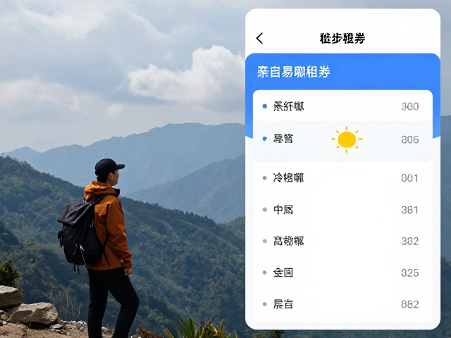 天气查询策略与山区微气候应对