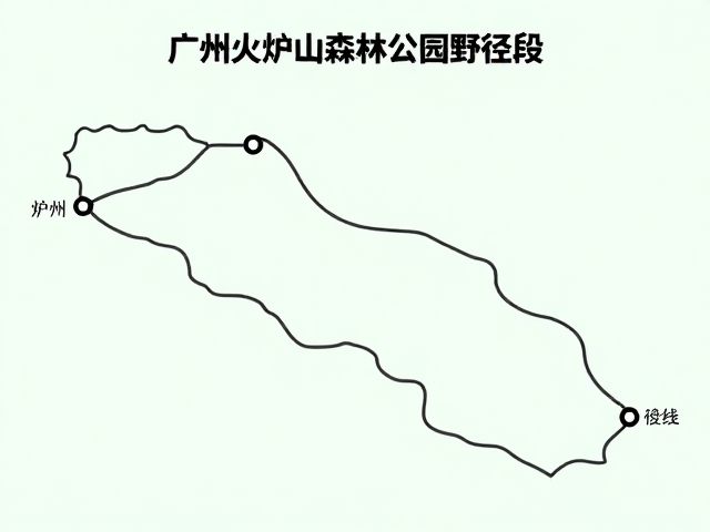 推荐路线二:广州火炉山森林公园野径段
