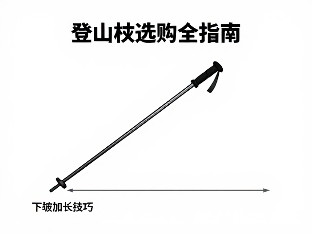 下坡路段的力学技巧与杖长调整