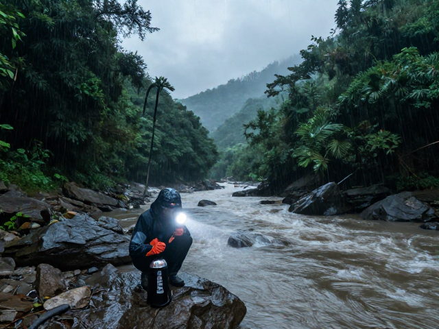 雨季河谷避险,手电头灯备齐,先判路线难度再行动