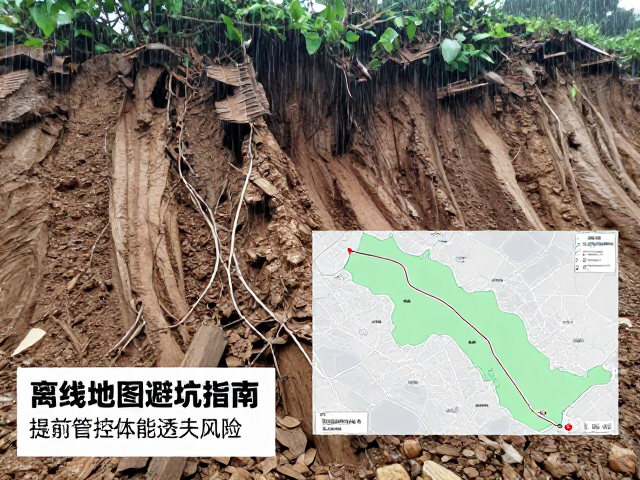 雨季塌方滑坡预警,离线地图避坑指南,提前管控体能透支风险