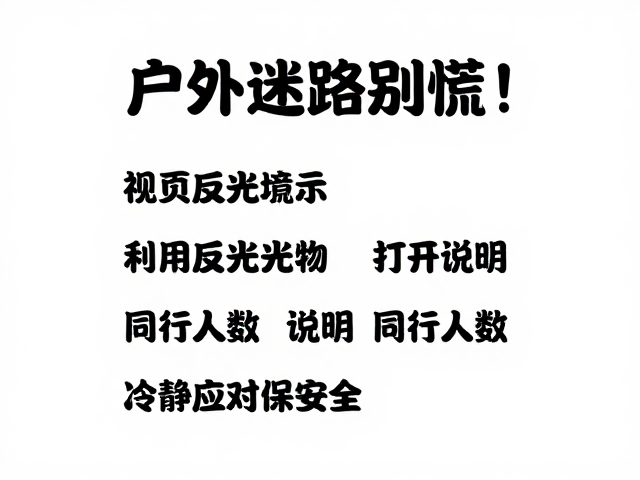 清晰传递关键信息