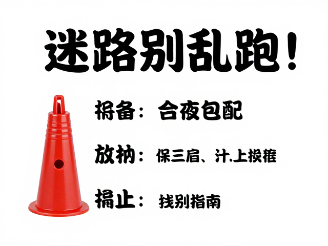 迷路别乱跑!救生哨,应急物资合理分配,停止盲目行进保命指南
