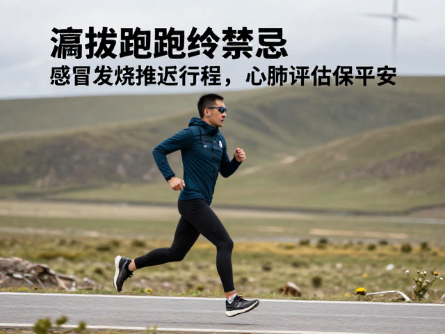 高海拔剧烈跑动禁忌,感冒发烧推迟行程,心肺评估保平安