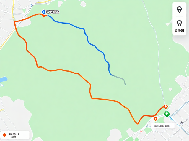 城市周边轻装徒步路书,完整路线,停车场入口攻略