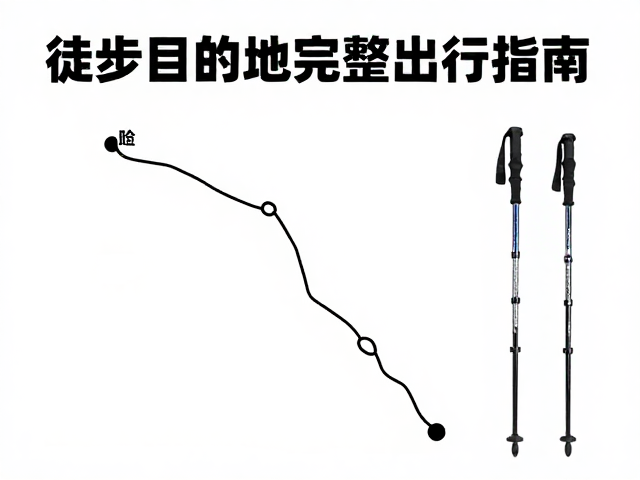 徒步目的地完整出行指南,轨迹导航与登山杖选购全解析