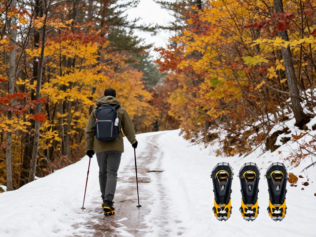 雪地冰爪在秋季湿滑路面的实用性与穿戴技巧