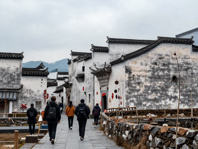 冬季小众徒步,中等强度穿越非遗民俗秘境
