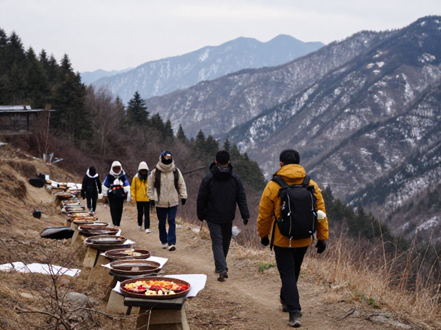 山野食材与冬日温热的慰藉