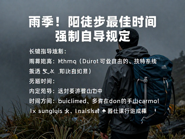 应对多变天气的专业装备与行前准备