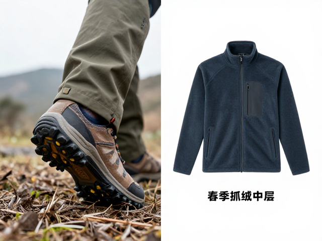 春季防滑鞋底结构与地面抓地力选择