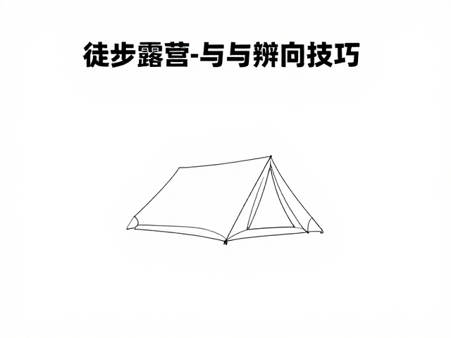 徒步露营扎营与辨向技巧