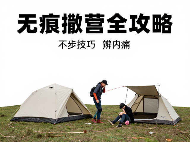 徒步露营扎营与辨向技巧