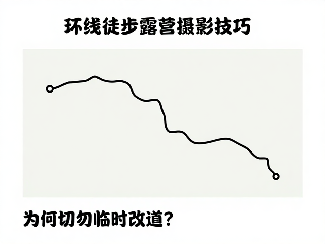 环线徒步露营摄影技巧,为何切勿临时改道?