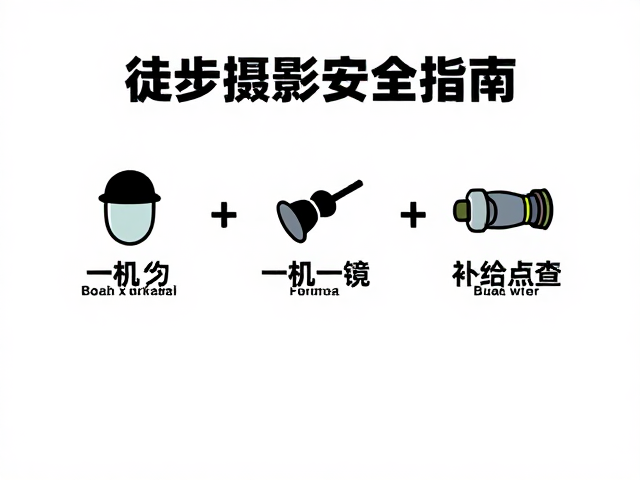 徒步摄影安全指南,一机一镜方案与补给点规划