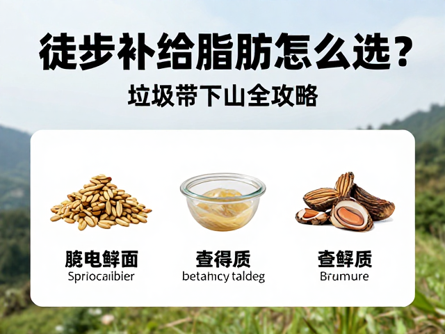 高能量密度脂肪食物的选择策略