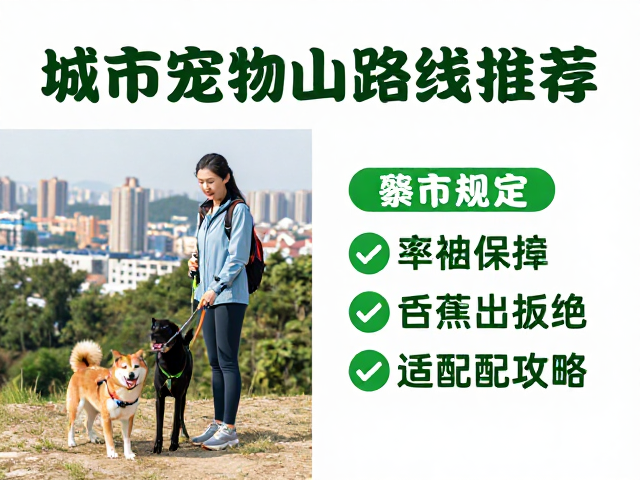 城市周边宠物登山路线推荐,牵引规定与适配攻略