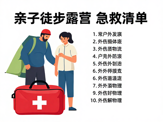 常见外伤处理与急救包配置