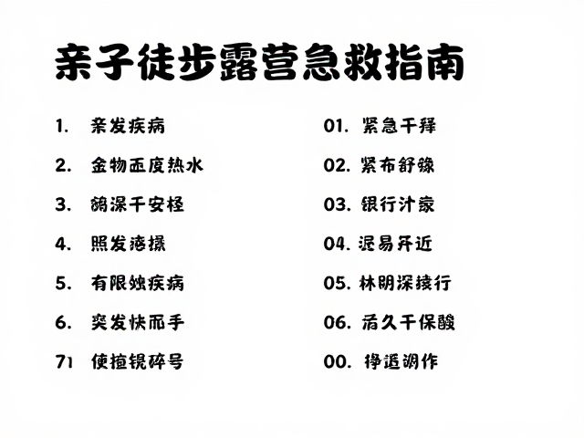 突发疾病识别与紧急干预