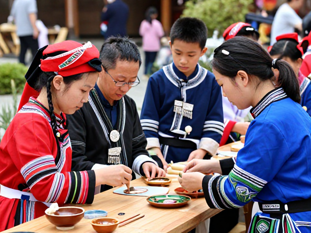 非遗研学,穿民族服饰探秘户外非遗技艺,沉浸式体验文化传承