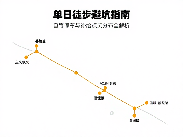 补给点分布与物资携带逻辑