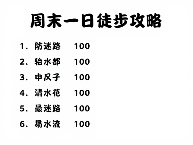 安全返程与应急处理