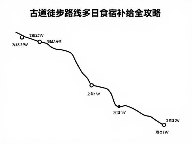 长线徒步玩家必看,古道徒步路线多日食宿补给全攻略
