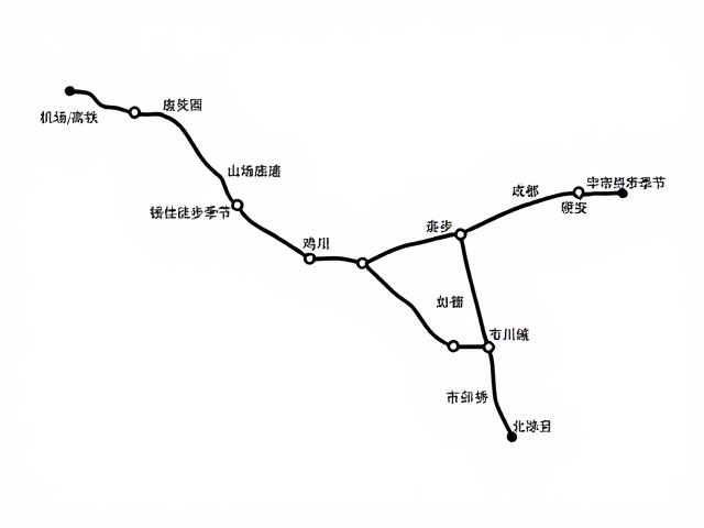 成都出发至徒步起点的交通衔接