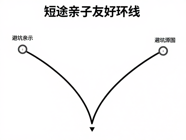 短途亲子友好环线,岔路口判断技巧与避坑提示