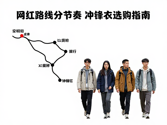 大学生结伴徒步,网红路线分段节奏与冲锋衣选购指南