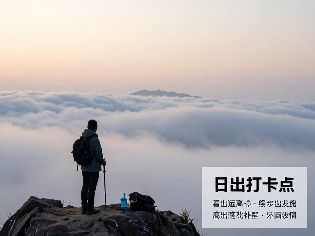 徒步攻略,日出云海打卡点,物资同步搭配规划