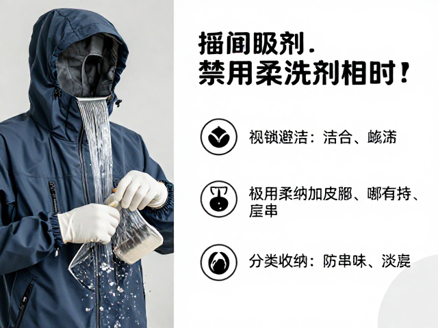 户外服清洗避坑,禁用柔顺剂,分类收纳防串味攻略
