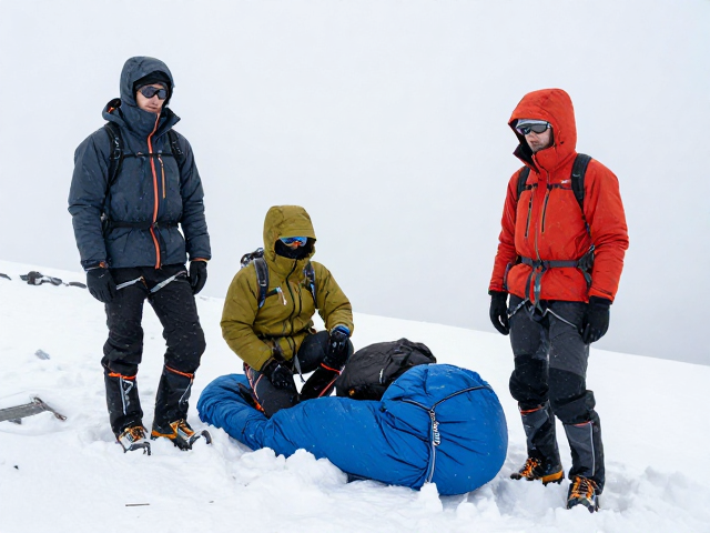 技术登山,高海拔雨雪大风下的装备搭配与睡袋干燥收纳指南