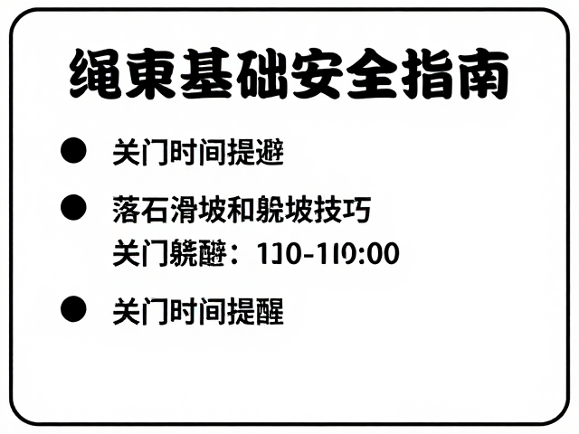 关门时间管理与行程安全规划