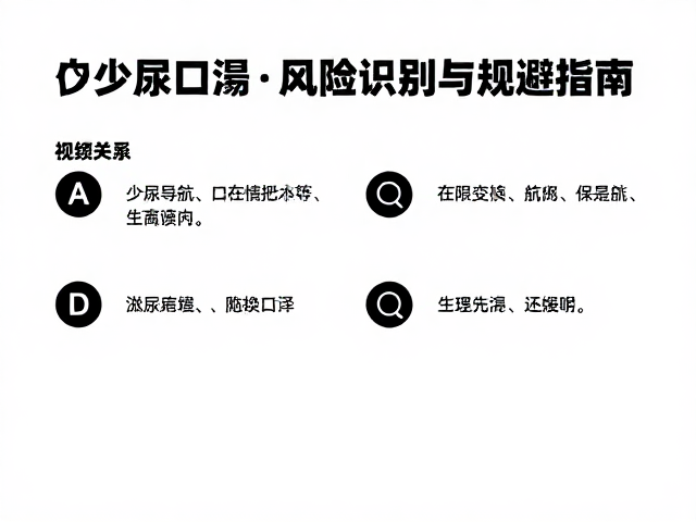 户外导航遇险?警惕少尿口渴,风险识别与规避指南