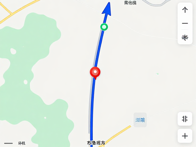 轨迹导航中的实时位置匹配与纠偏