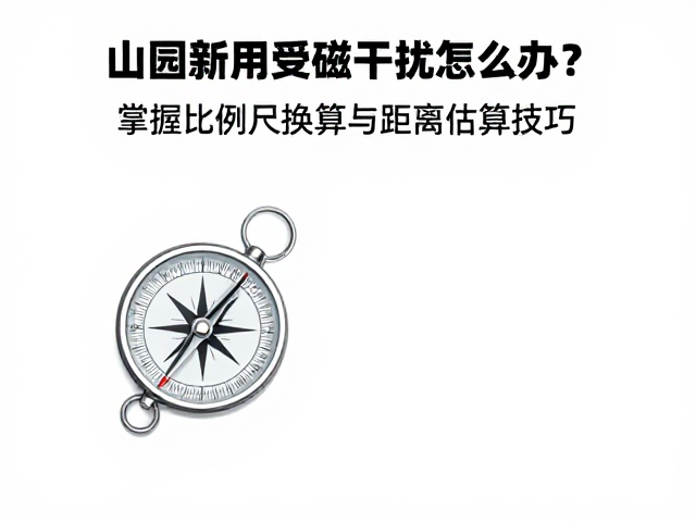 山区指南针受磁干扰怎么办?掌握比例尺换算与距离估算技巧
