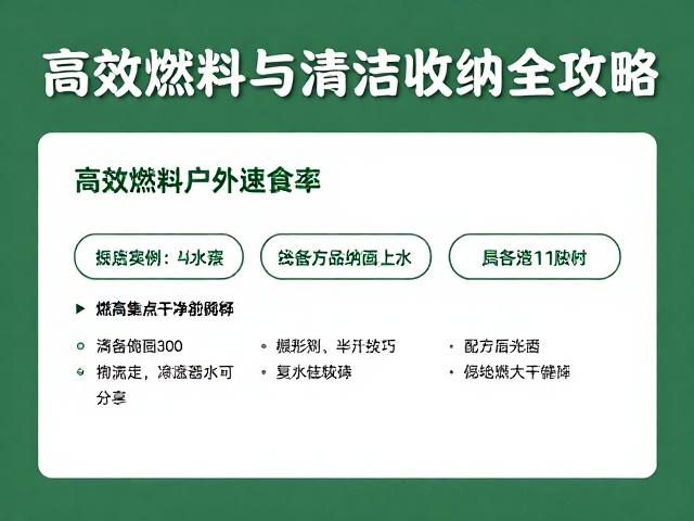 高效速食的制作策略与复水技巧