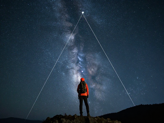 三分法构图在星空摄影中的实际应用