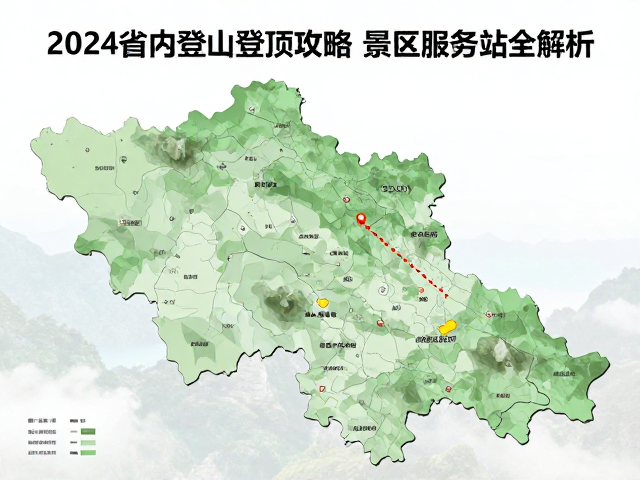 2024省内登山登顶攻略,地级市热门线路,景区服务站全解析