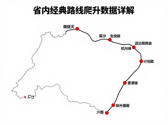亲子徒步指南,省内经典路线爬升数据详解与行程规划
