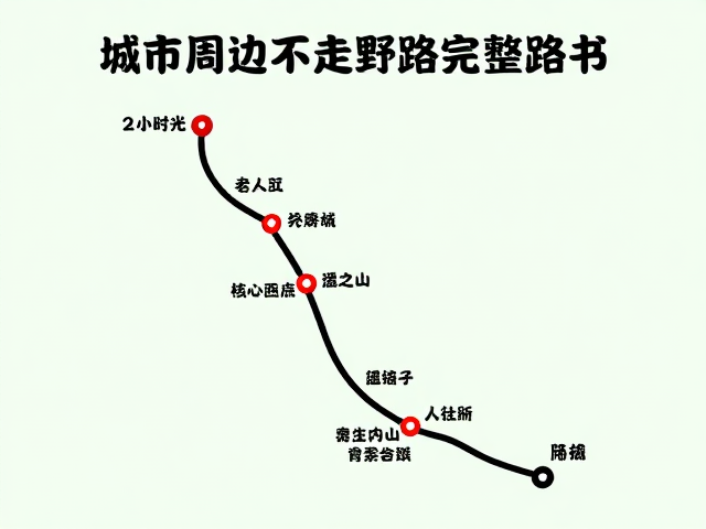 2小时轻徒步!城市周边不走野路完整路书,周末亲子遛娃好去处