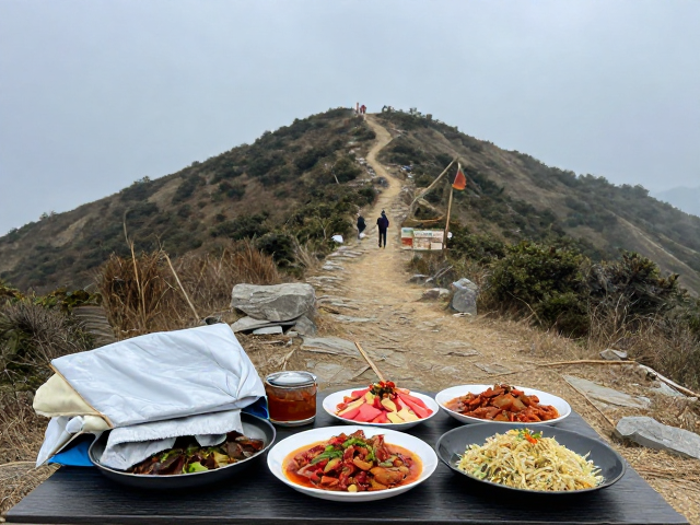 徒步目的地美食推荐,带齐保温毯,确认是否含晚餐