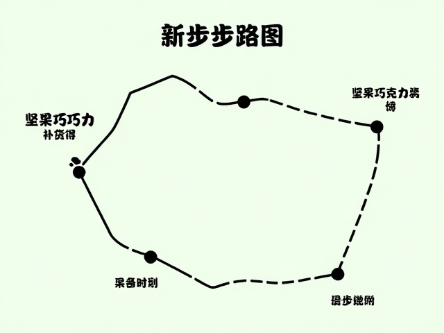 新手徒步攻略,坚果巧克力补给与撤退路线规划