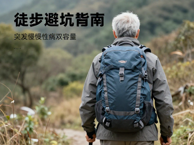 老年徒步避坑指南,突发慢性病如何选小容量双肩包