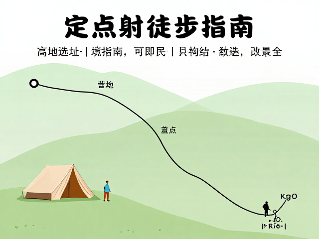 定点放射徒步的路线规划与安全预案