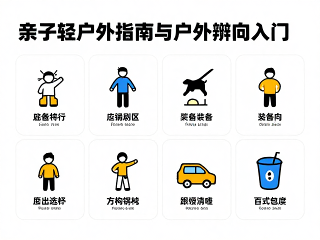亲子轻户外指南,宠物出行导航与户外辨向入门
