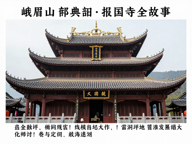 古刹遗韵与建筑美学:报国寺至雷洞坪的文化脉络