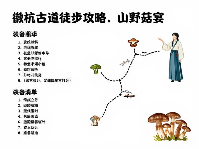 行前准备:装备清单与路线规划